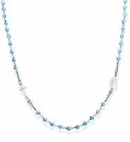 Collana Amen Rosari in Argento Cristallo CROBC3 - CROBC3